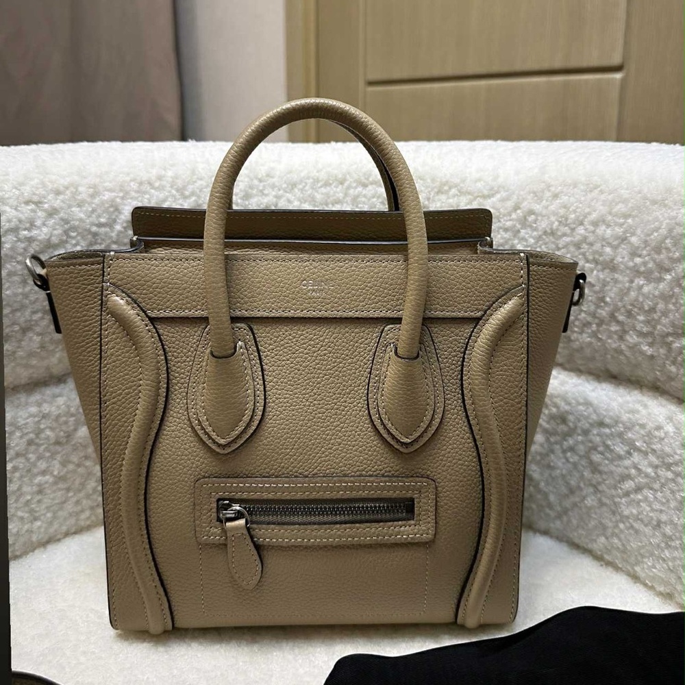 Chic Beige Satchel Bag